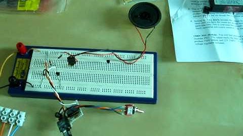 ATtiny2313 MIDI Player Demo