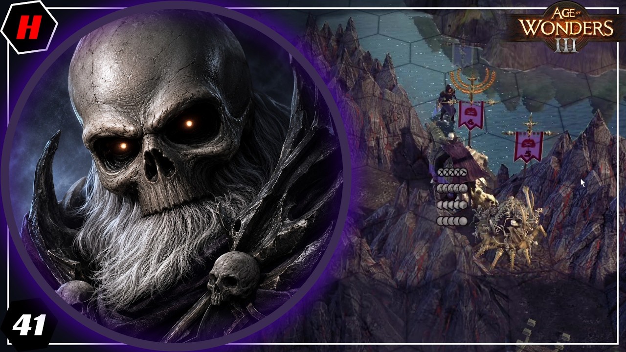 Rushing to Fend Off the Necromancer — Age of Wonders 3 | Human Rogue | PvP Devil's Triangle 2x41