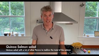 Mediterranean Quinoa Salmon Salad: A Burst of Seaside Paradise in Every Bite