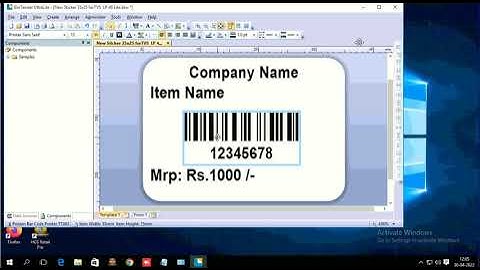 How to do prn file in LP 46 Lite /  take prn file for LP 46 Lite printer - English Version Bartender