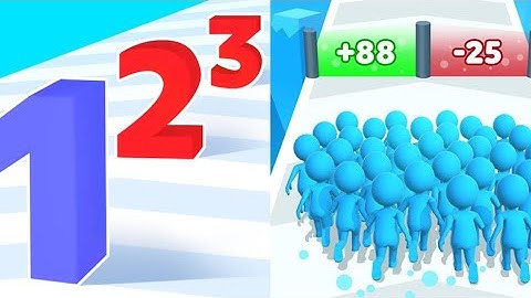 Count Master vs Number Master - All Max level ( New Update ) ASMR games