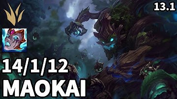 Maokai Jungle vs Gragas - EUW Master | Patch 13.1
