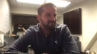 WVU Men's Soccer  Dan Stratford Press Conference 10/21/25