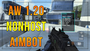[1.20 AW] NONHOST AIMBOT! NON-HOST MODMENU! PARADOX! 73-10 TDM!