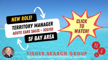 Exciting Opportunity | Territory Manager - Hospital Sales - SF Bay Area 🚀