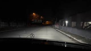 LED vs Xenon D1S Mercedes E Class W211