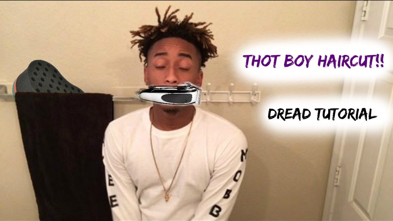 HOW TO Thot Boy Haircut Tutorial Freeform Dreads