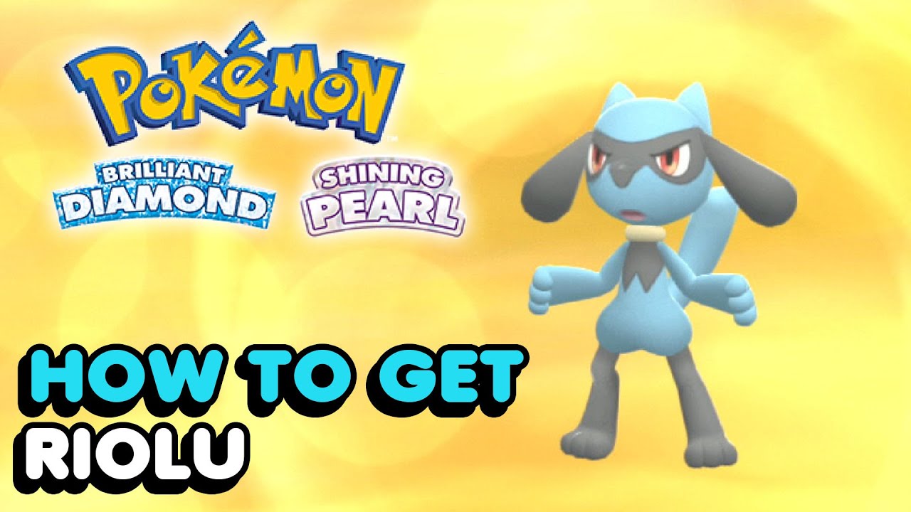 Pokémon Brilliant Diamond And Shining Pearl: How To Get Riolu And Lucario