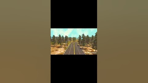 Low Poly Forest Highway// Prisma 3D New Version Modeling. #editingexpress3d #prisma3dModeling