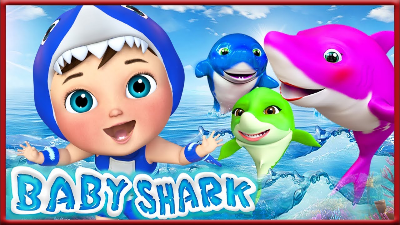 ? Baby Shark , Baby Play under Sea with Sharks , Wheels on the Bus , Birthday Song -  Banana Cartoon