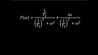 PHYS 501 - Conceptual Video 6 - Fourier Transform in NMR Spectroscopy