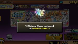 Lucky platinum ticket (The Battle Cats)