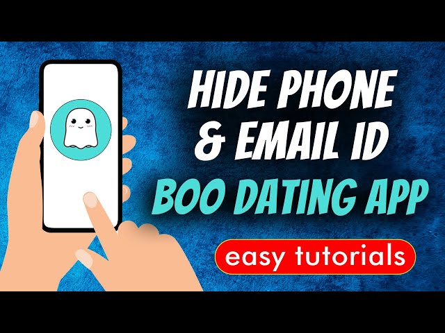How To Hide Phone & Email Id In Boo: Dating App class=