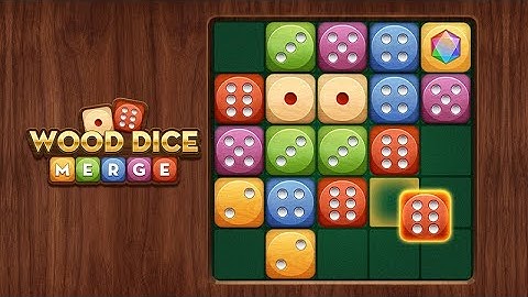 Wood Dice Merge Gameplay