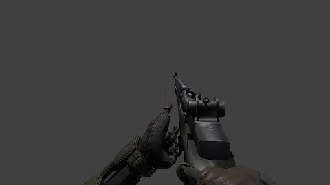 My first FPS viewmodel  reload animation