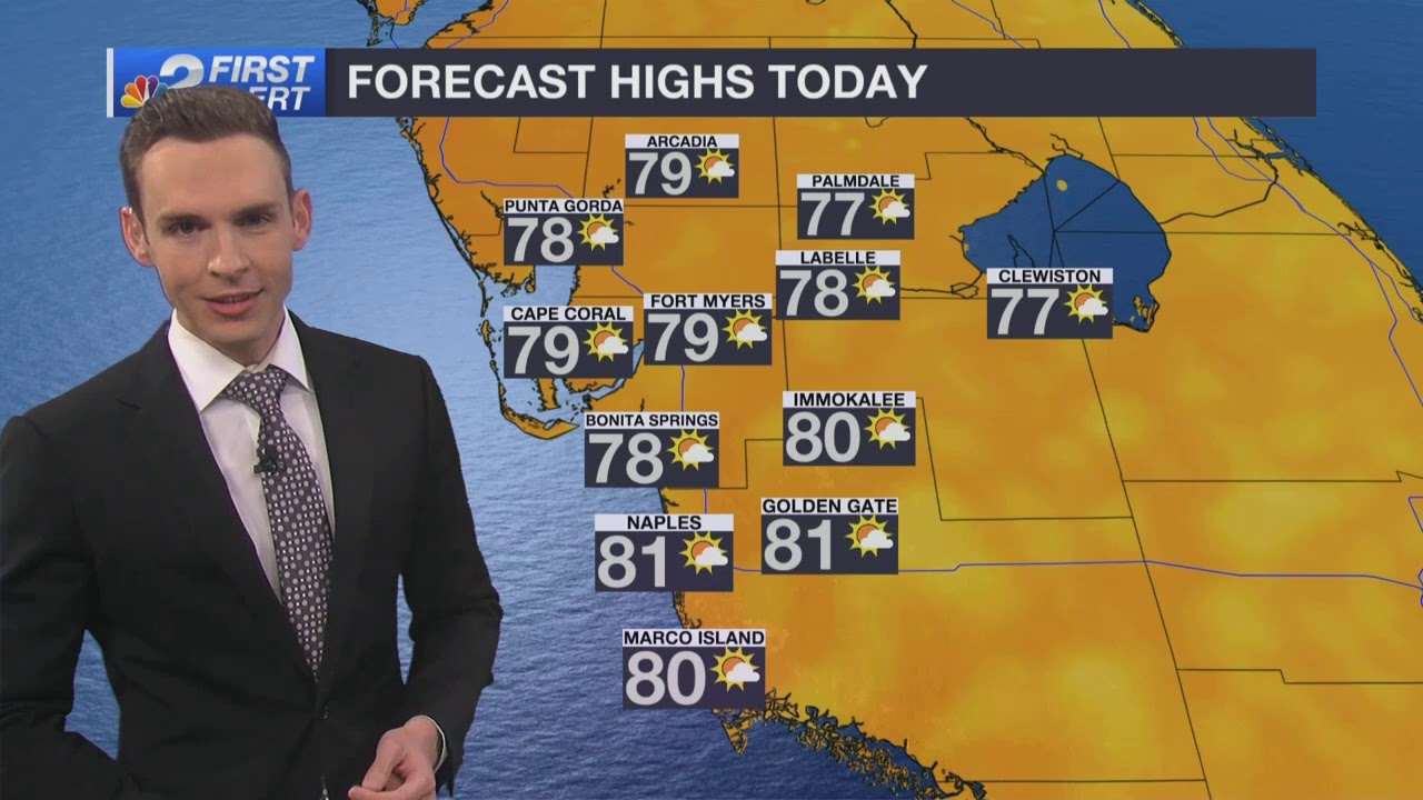 First Alert Forecast: Monday morning - YouTube