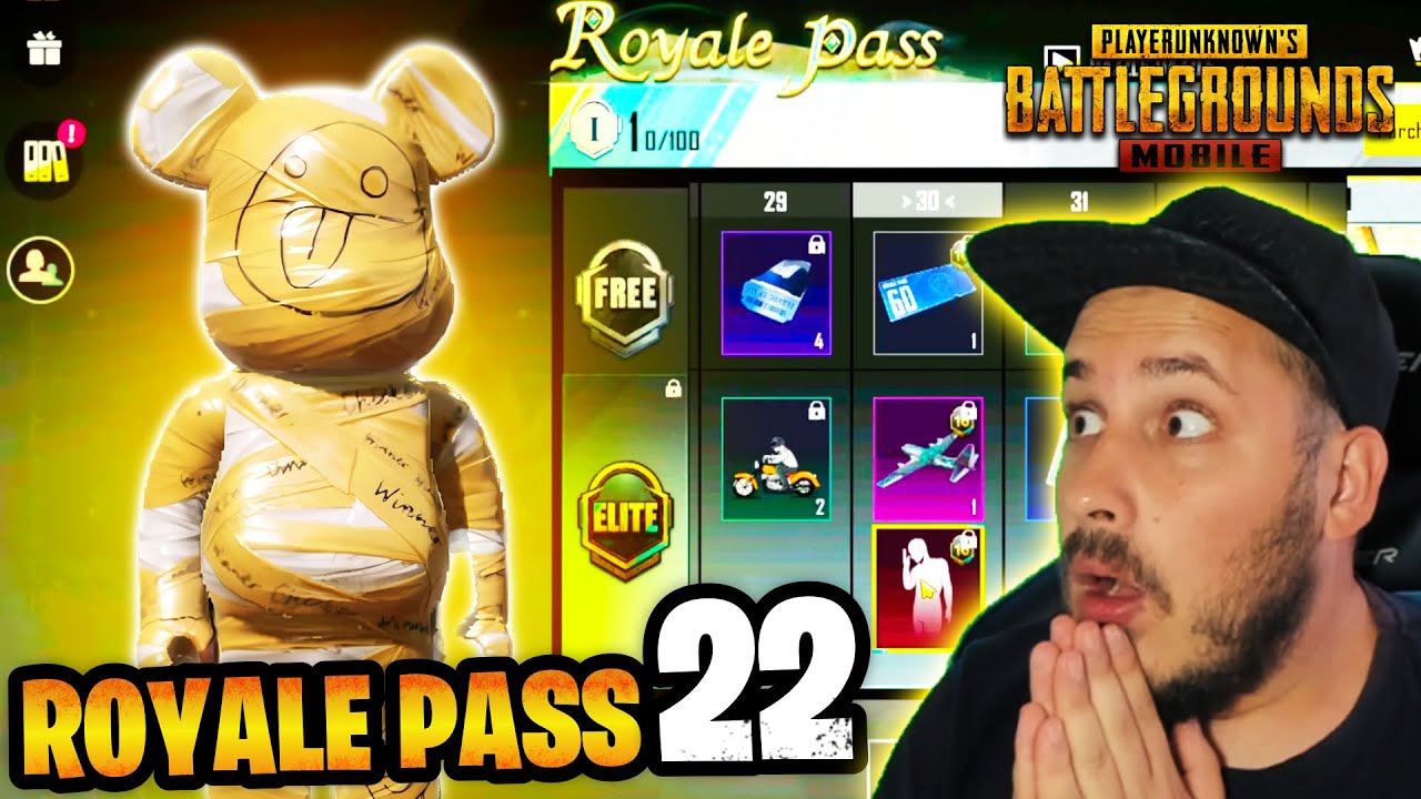 УТЕЧКИ 22 РОЯЛ ПАССА В ПУБГ МОБАЙЛ | ВСЕ НАГРАДЫ 22 ROYALE PASS