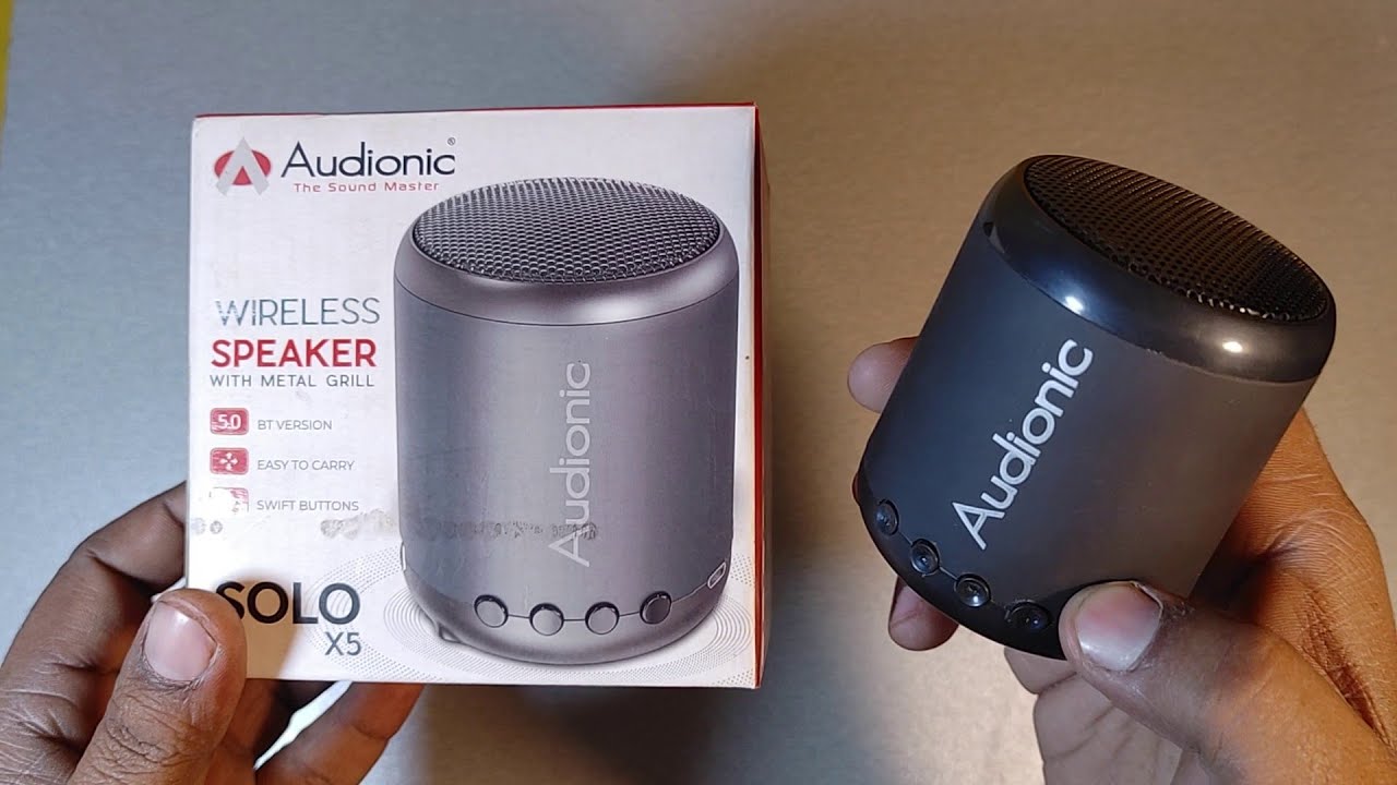 Audionic Solo X5 Mini Bluetooth Speaker Price Rs 1300 Unboxing And Review