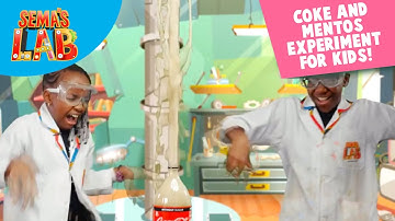 Coke & Mentos Science Experiment For Kids | Ubongo Kids + Sema’s Lab | African Educational Cartoons