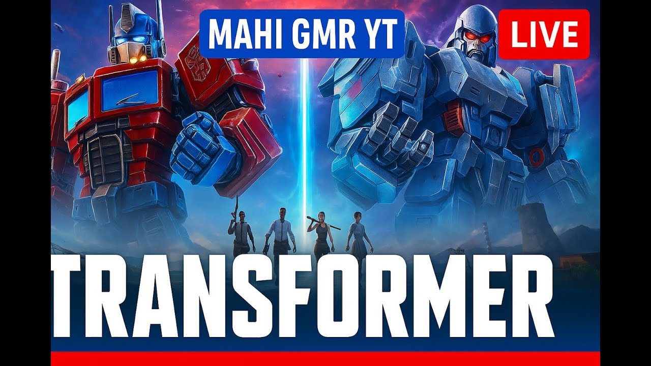 LIVE 🔴 | MAHI GMR YT | BGMI x TRANSFORMERS Showdown! 
