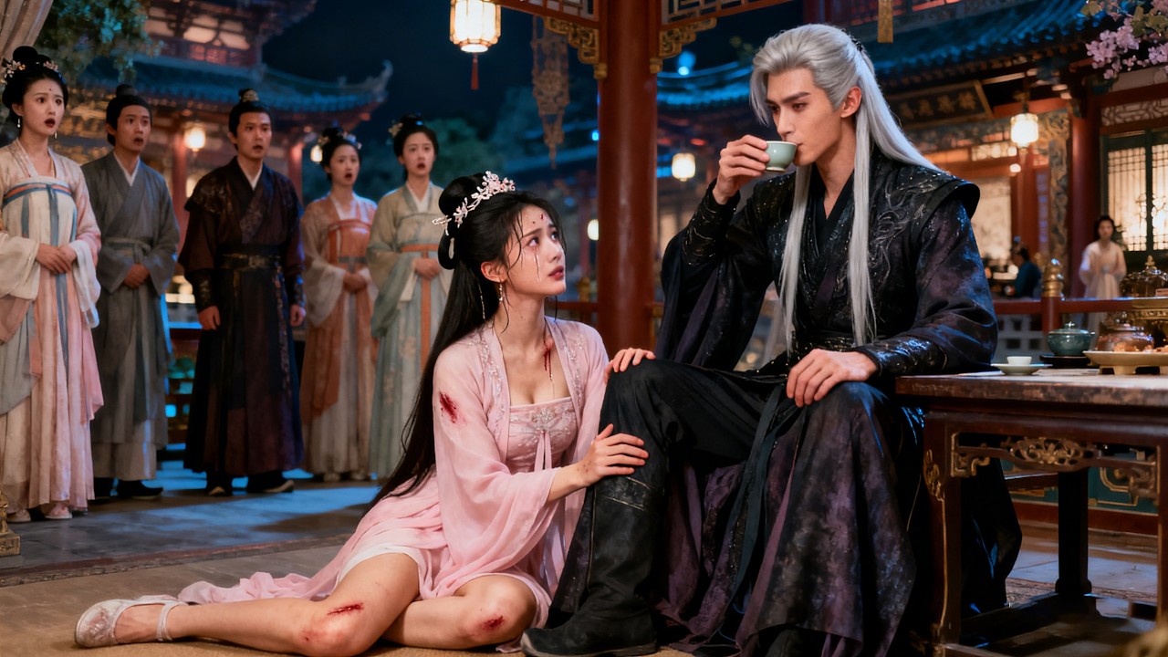 女孩被逼嫁给老男人，逃婚途中意外与王爷春宵一夜，王爷竟对她死缠烂打甩不掉，把她娶回家百般宠爱！