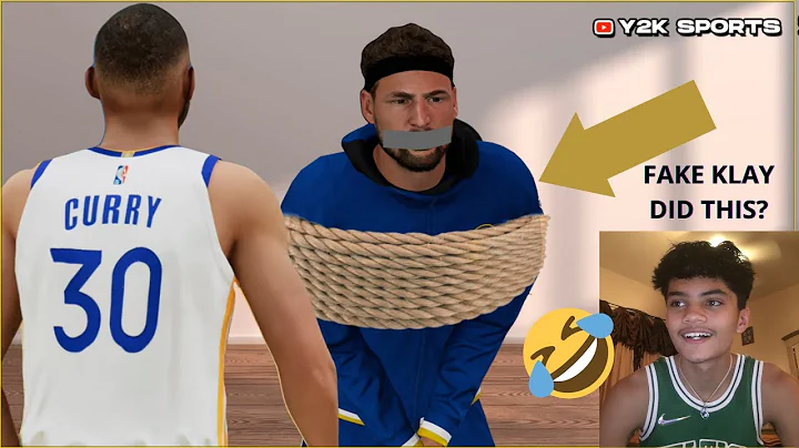 KLAY HELD HOSTAGE??? Reacting to Y2K Sports LIFE of STEPH CURRY PARODY