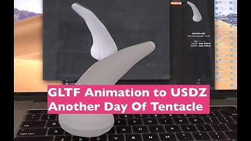 Converting GLTF into Apple USDZ using Blender