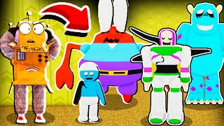 КРАБ EXE ПОБЕГ ИЗ BACKROOMS РОБЛОКС! БАЗ EXE ЭВОЛЮЦИЯ И МОРФ ЗАКУЛИСЬЕ ROBLOX Backrooms Morph