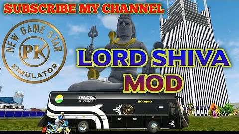 Lord Shiva mod by Bussid in bus simulator indonesia #shiva_map_mod