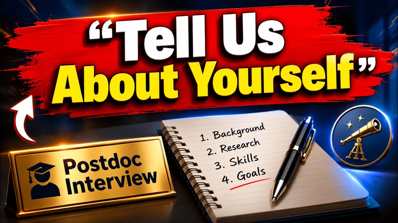 How to Answer “Tell Us About Yourself” in a Postdoc Interview | Best ...