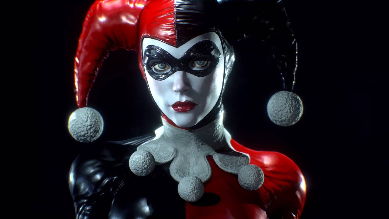 Batman Arkham Knight - Classic Harley Quinn Skin Character Showcase -  YouTube