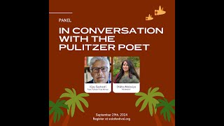 Pulitzer Poet Vijay Seshadri in conversation