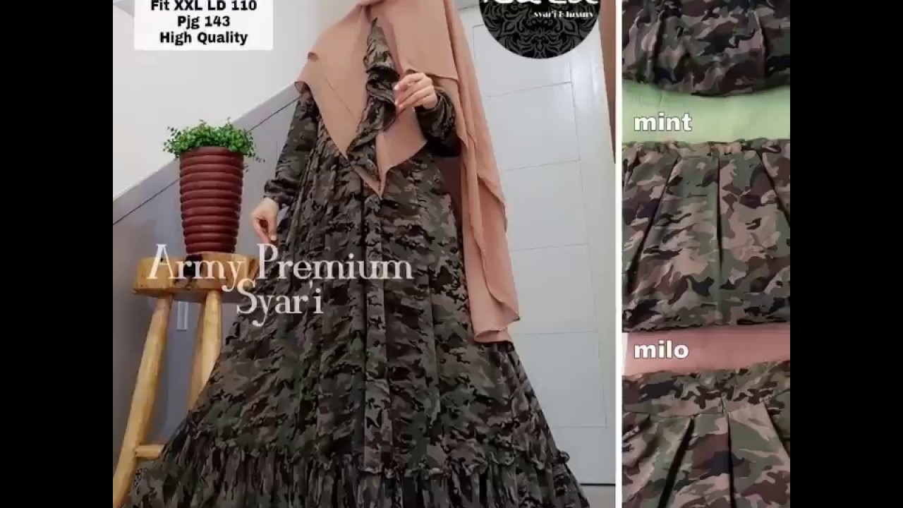 model GAMIS SYARI 2019 part 2