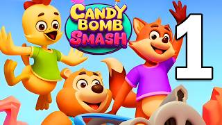 Candy Bomb Smash Gameplay Walkthrough Part 1 | Android Puzzle Game screenshot 2