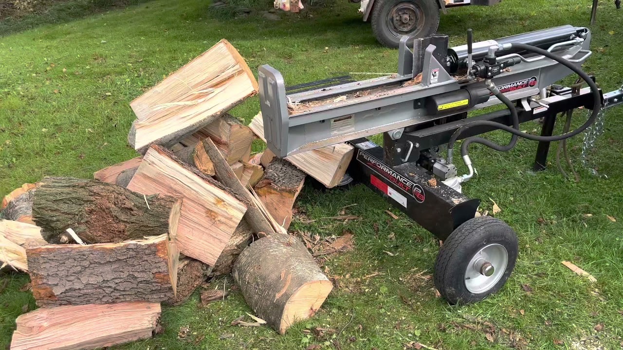 Cheapest and Best log splitter - Performance built 27 ton - Two year review - YouTube