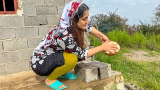 IRAN nomadic life | Cooking lunch in a country style
