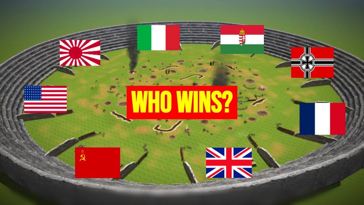 8 Nations Clash in Total War – The Ultimate Free-for-All? | Gates of Hell