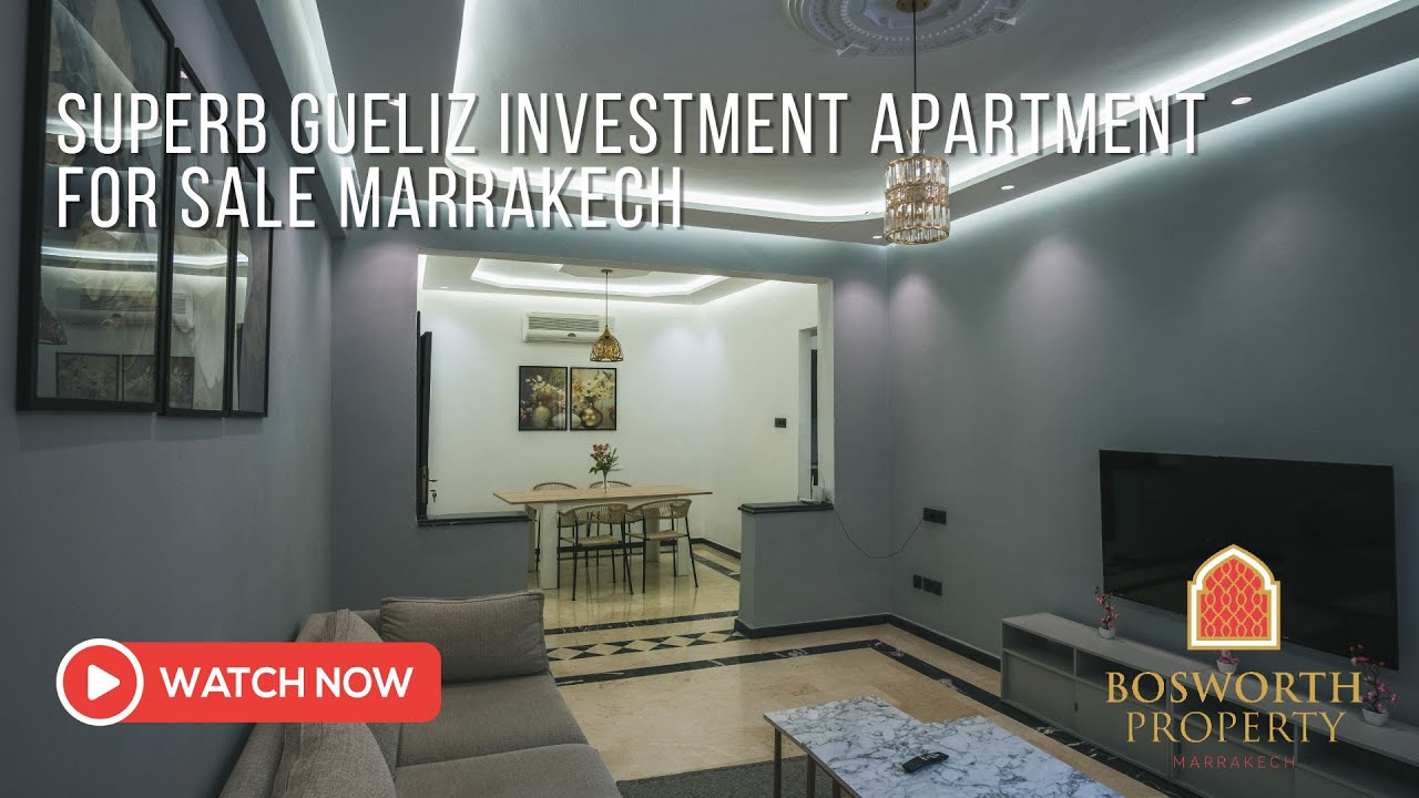 Superb Gueliz Investment Apartment For Sale Marrakech