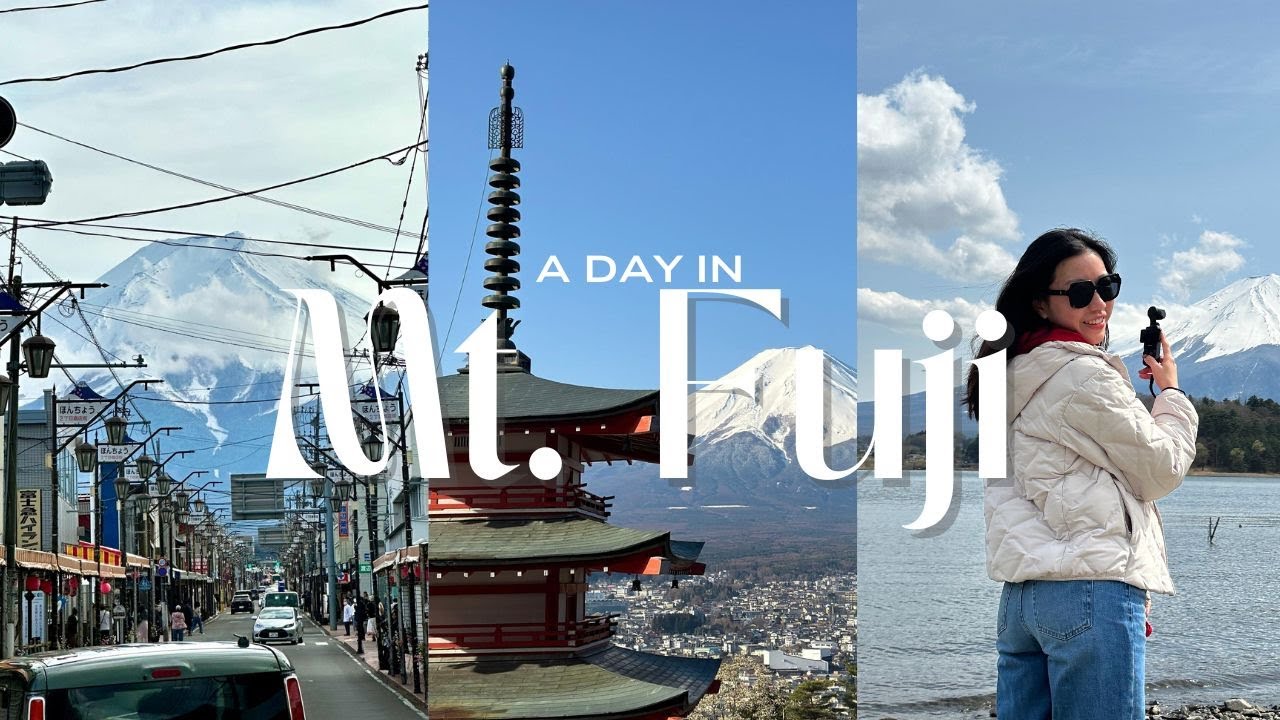 Mt. Fuji Day Trip | Scenic Views & Hoto Fudo, also visiting Fuji-Q!