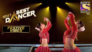 Trio का 'Nagada Sang Dhol' पे एक धमाकेदार Performance | India's Best Dancer | Festive Vibes