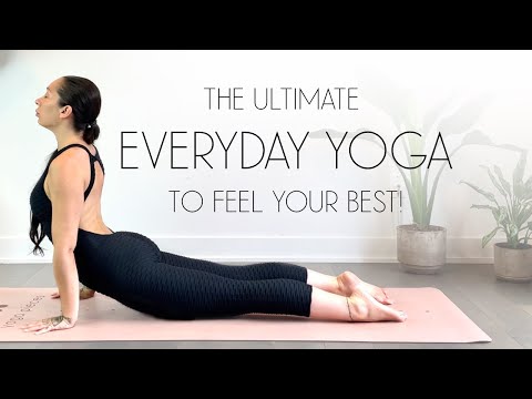 Everyday Yoga (The ULTIMATE 15 Min Yoga Class For All Levels)