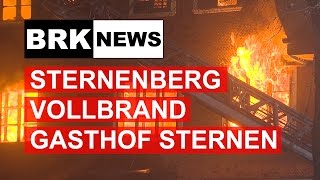 Sternenberg ZH: Millionenschaden bei Brand