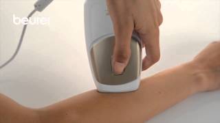 Instruction video for the IPL 7000 hair removal device from Beurer