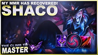 MY MMR HAS OFFICIALLY RECOVERED! SHACO!!! | League of Legends