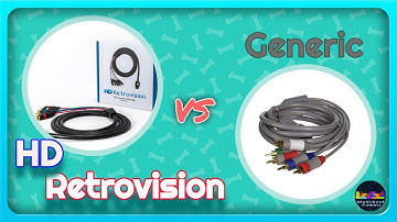 HD Retrovision Wii Component Cables - Playing Wii, N64, and GameCube - Worth it over Generic ones?