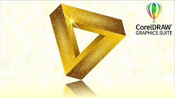 Impossible triangle | Learn logo design | Corel DRAW tutorials | 001