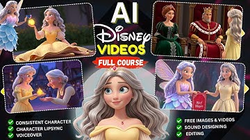 Master Ai Princess Videos | Create Viral Faceless Videos with Free AI Tools | AI Video Full Course