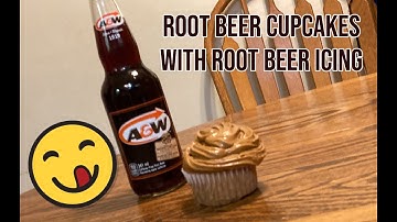 How to make Root Beer Cupcakes with Root Beer Icing Recipe