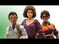 GHOSTBUSTERS Plasma Series Louis Tully, Dana, & Janine Custom Action Figures