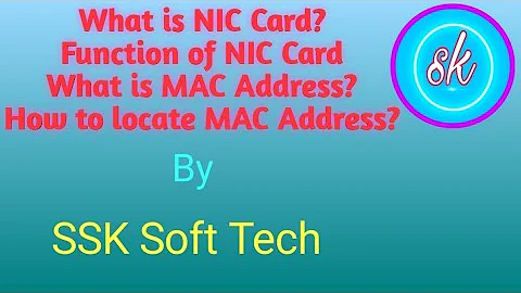 NIC Card And MAC Address